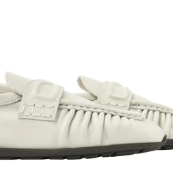 Nubikk Riley Mio Off White Leather Loafer