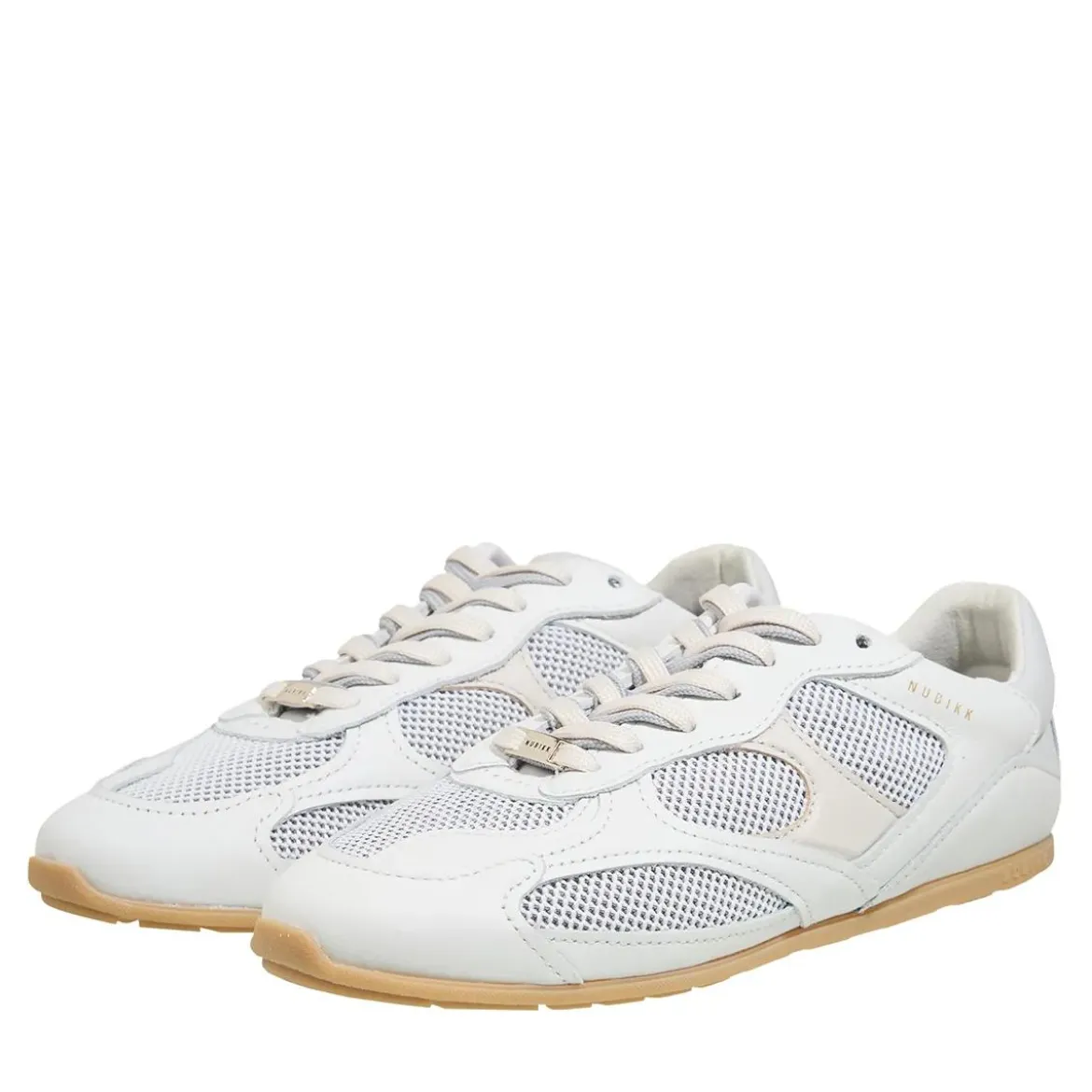 Nubikk Riley Morgan (L) Lt Grey Combi Low-Top-Sneaker