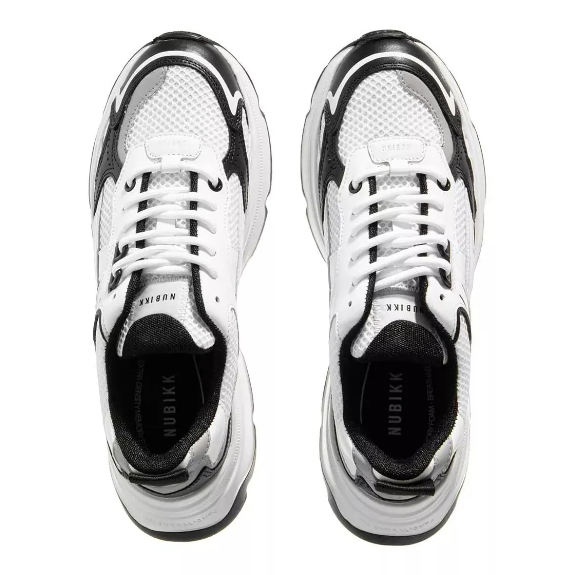 Nubikk Ross Nomad White Combi Low-Top-Sneaker