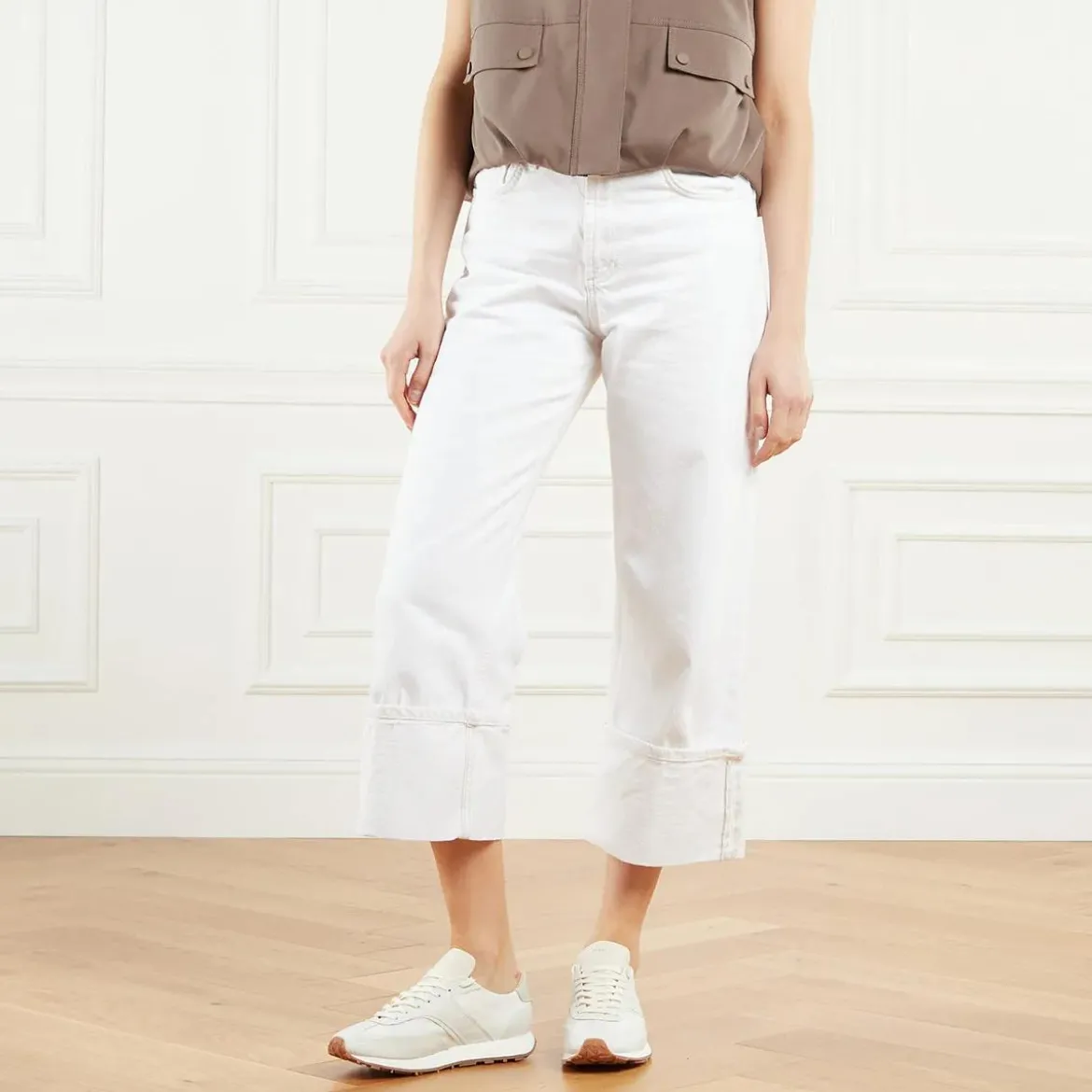 Nubikk Zora Mae White Combi Low-Top-Sneaker