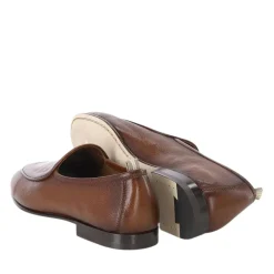 Officine Creative Loafer aus Leder braun Schnürschuhe