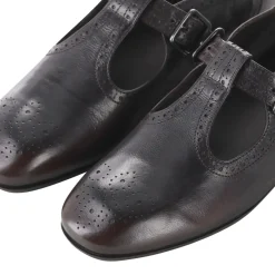 Officine Creative Schuhe aus Leder braun Schnürschuhe