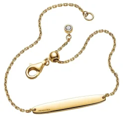 Pandora Gravierbares Stab Kettenarmband Gold Armband