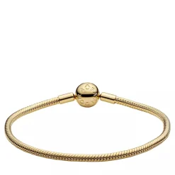 Pandora Moments Schlangen-Gliederarmband Gold Armband