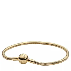 Pandora Moments Schlangen-Gliederarmband Gold Armband