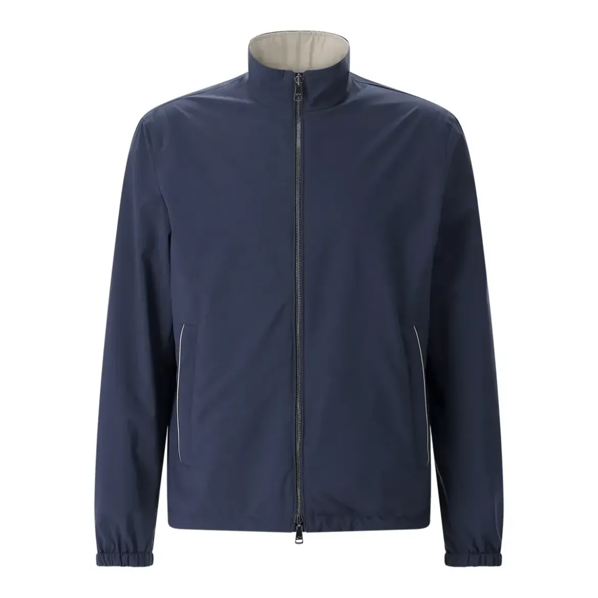 Paul & Shark Jacke mit Logo blau Übergangsjacke