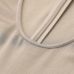 Peserico Midikleid mit Schmuckdetails braun Midikleid