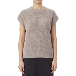 Peserico Shirt aus Strick braun