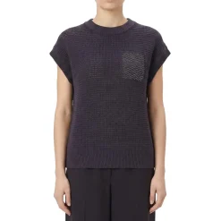Peserico Shirt aus Strick braun
