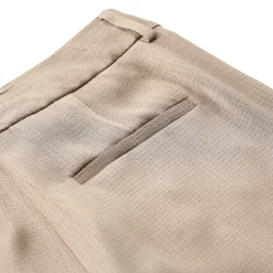 Peserico Weite Stoffhose braun Stoffhose