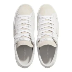 Philippe Model Prsx Low Woman Metal Argent Low-Top-Sneaker