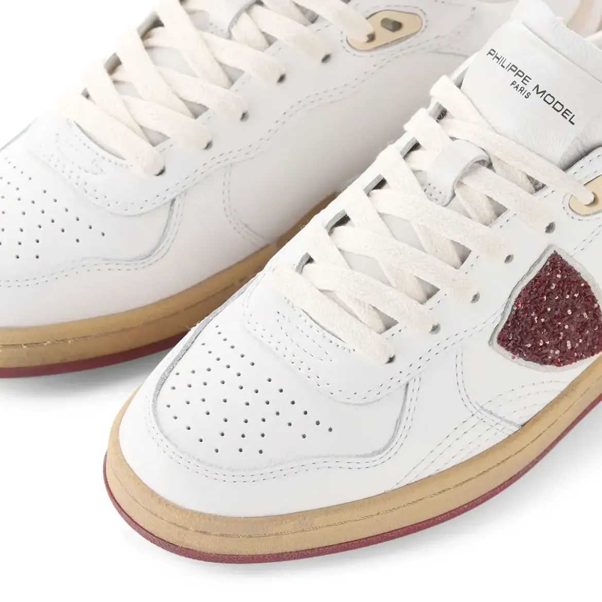 Philippe Model Sneaker Pgal Low weiß Low-Top-Sneaker