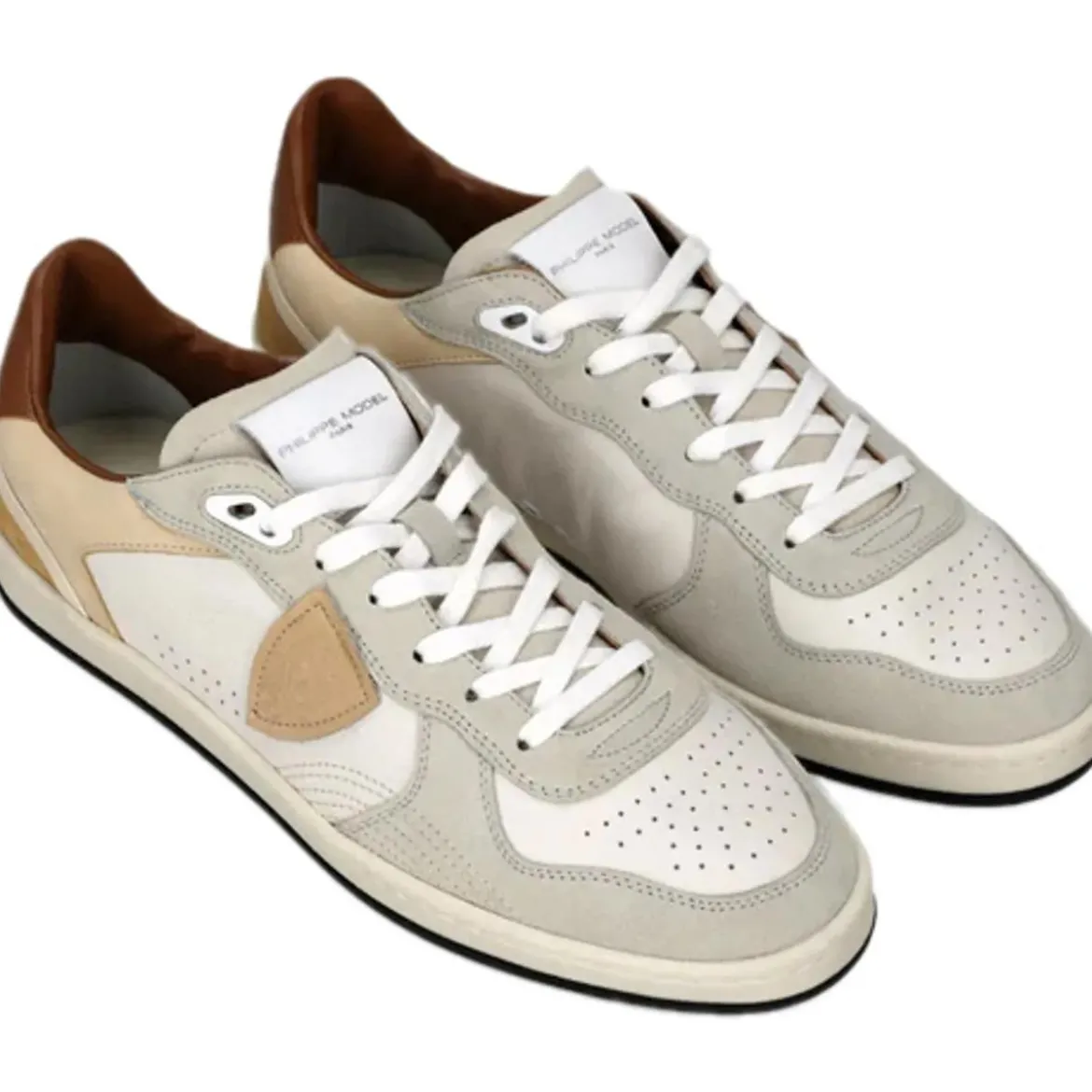 Philippe Model Sneakers White weiß Low-Top-Sneaker