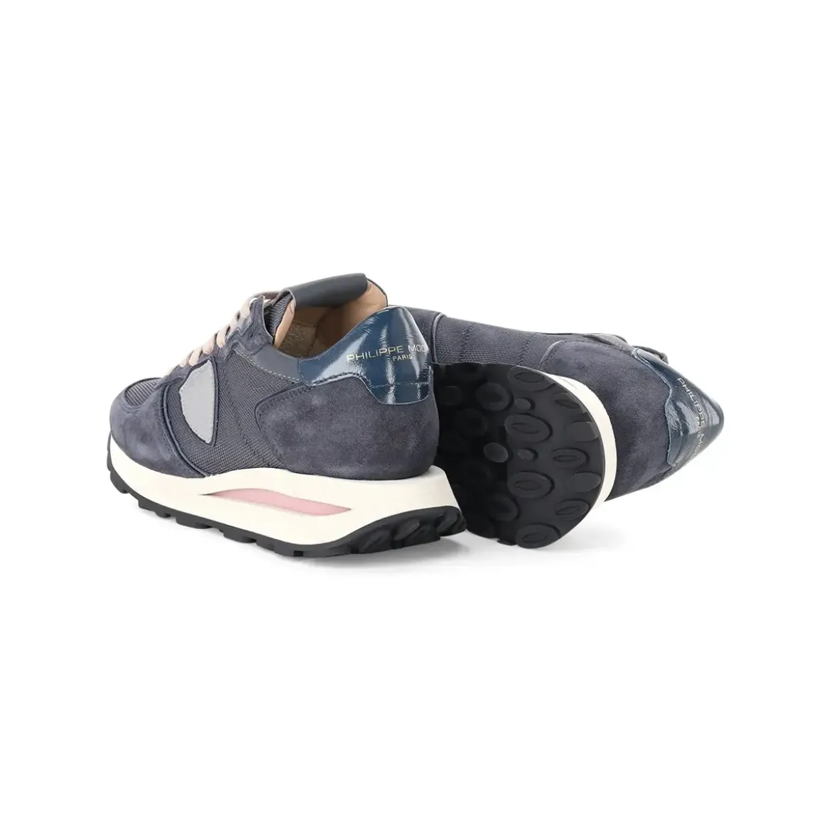 Philippe Model Sneaker Tropez Haute blau Schnürschuhe