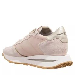 Philippe Model Tropez Haute Low Woman Mondial Rose Low-Top-Sneaker