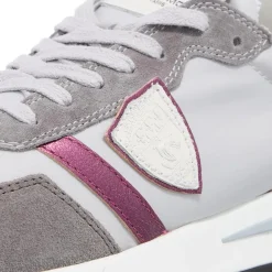 Philippe Model Tropez 2.1 Low Woman Mondial_Gris Anthracite Low-Top-Sneaker