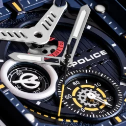 Police Quarzuhr Clout blau Quarzuhr