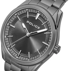 Police Quarzuhr Grille dunkel-grau Quarzuhr