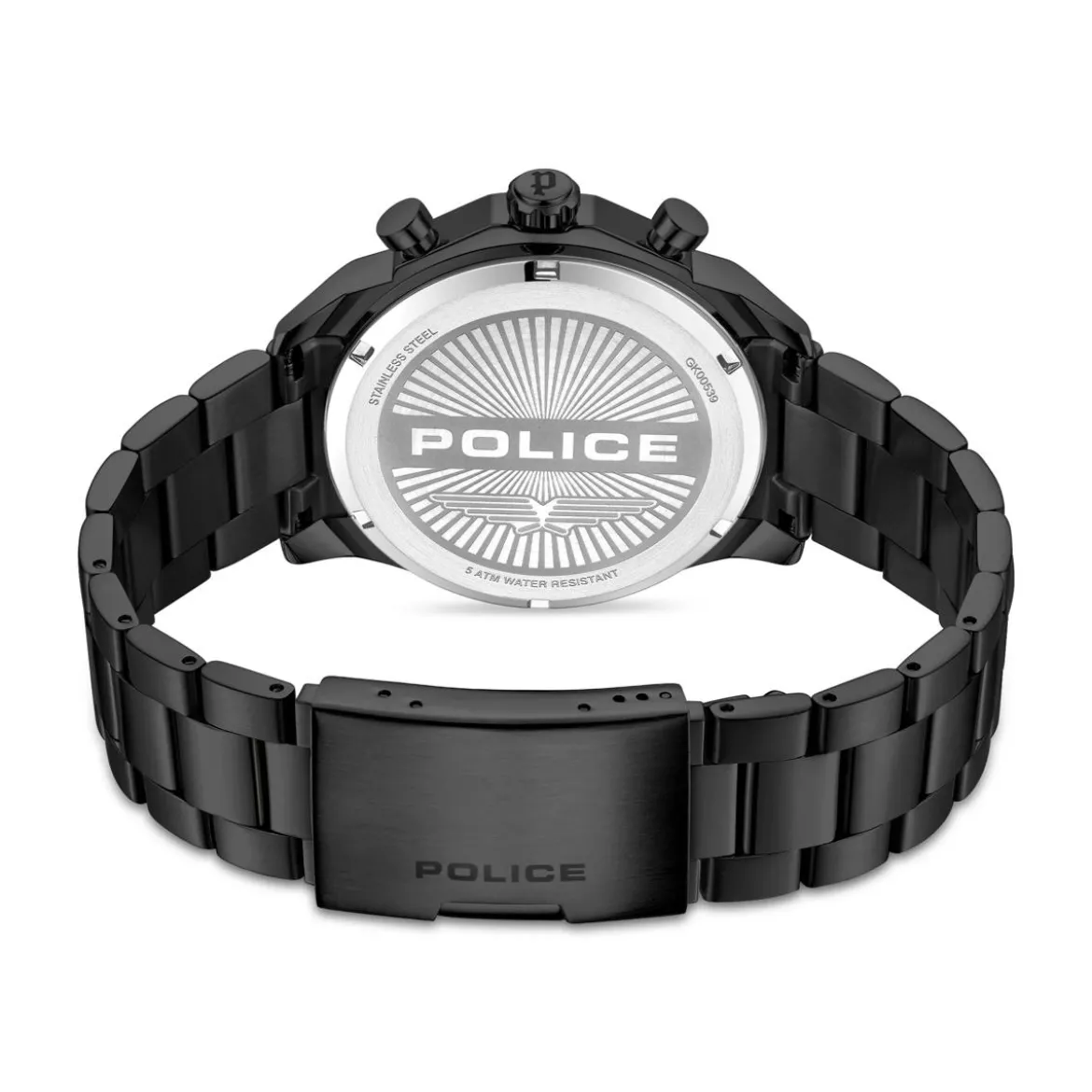 Police Quarzuhr Soul schwarz Quarzuhr