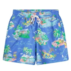 Polo Ralph Lauren Badehose mit Print blau