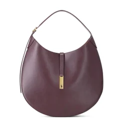 Polo Ralph Lauren Beuteltasche aus Rindsleder lila Crossbody Bag