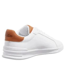 Polo Ralph Lauren Hrt Ct II Sneakers High Top Lace White/Tan Low-Top-Sneaker
