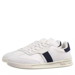 Polo Ralph Lauren Htr Aera-Sneakers-Low Top Lace Bianco/Navy Low-Top-Sneaker