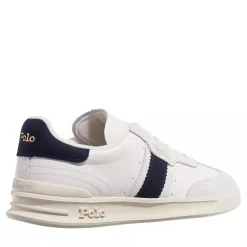 Polo Ralph Lauren Htr Aera-Sneakers-Low Top Lace Bianco/Navy Low-Top-Sneaker