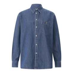 Polo Ralph Lauren Jeansbluse aus Baumwolle blau Bluse