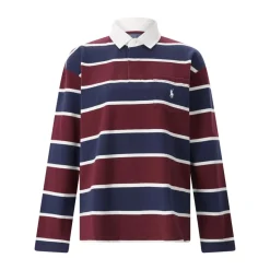 Polo Ralph Lauren Langarm Poloshirt aus Baumwolle mehrfarbig Poloshirt