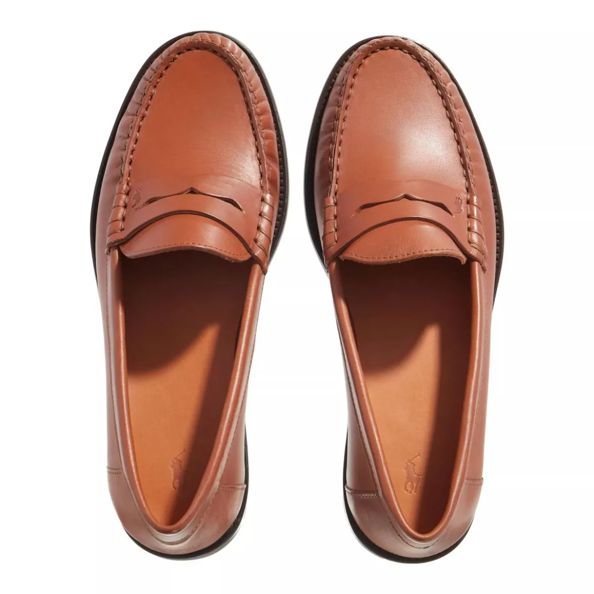 Polo Ralph Lauren Polo Loafer Flats Cuoio Loafer