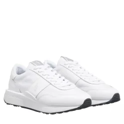 Polo Ralph Lauren Train 89 Pp-Sneakers-Low Top Lace White Low-Top-Sneaker