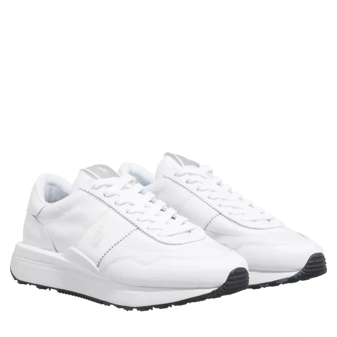 Polo Ralph Lauren Train 89 Pp-Sneakers-Low Top Lace White Low-Top-Sneaker
