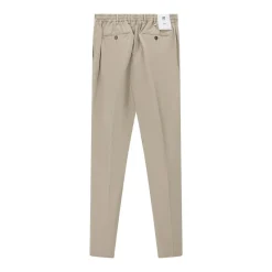 Pt Torino Hose aus Leinenmix braun Stoffhose