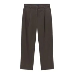 Raffaello Rossi Barrel-Fit Hose Lisan braun Stoffhose