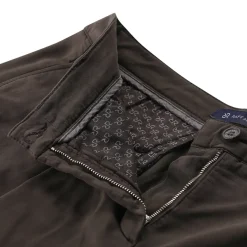 Raffaello Rossi Barrel-Fit Hose Lisan braun Stoffhose