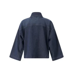 Raffaello Rossi Jeansjacke aus Baumwoll-Mix blau Übergangsjacke