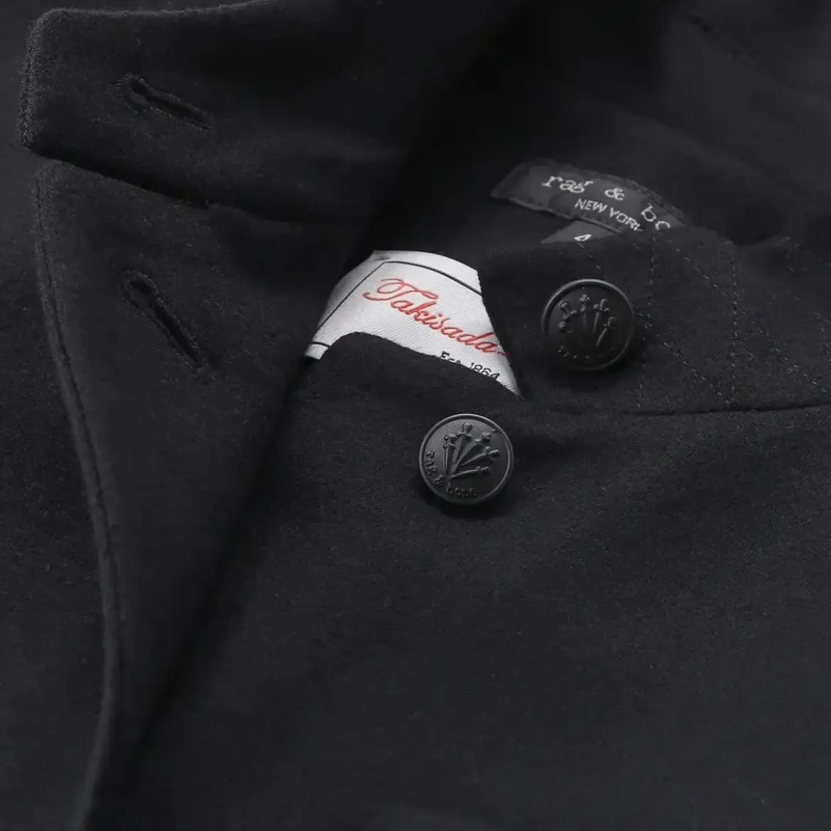 Rag & Bone Blazer aus Wolle schwarz Blazer