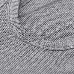 Rag & Bone Ripp-Top mit U-Ausschnitt grau Top