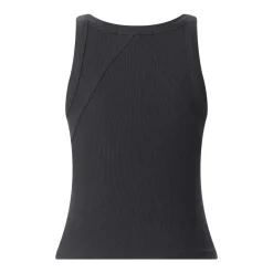 Rag & Bone Ripp-Top mit U-Ausschnitt schwarz Top