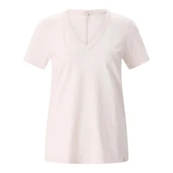 Rag & Bone T-Shirt The Slub Vee pink T-Shirt