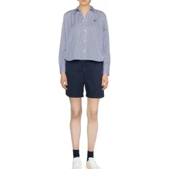 Ralph Lauren Blouse with contrasting stripes blau Bluse