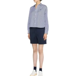 Ralph Lauren Blouse with contrasting stripes blau Bluse