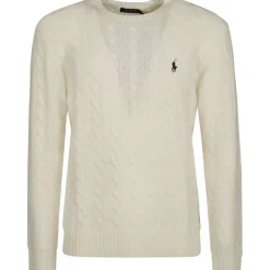 Ralph Lauren Polo Trui Wit Creme