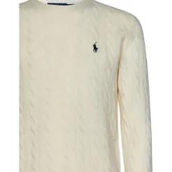 Ralph Lauren Polo Trui Wit Creme