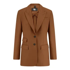 Riani Blazer aus Viskose-Mix braun Blazer