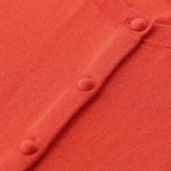 Riani Strickjacke aus Kaschmir-Woll-Mix orange Strickjacke