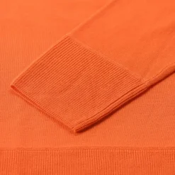 Riani Strickpullover aus Wolle orange Pullover