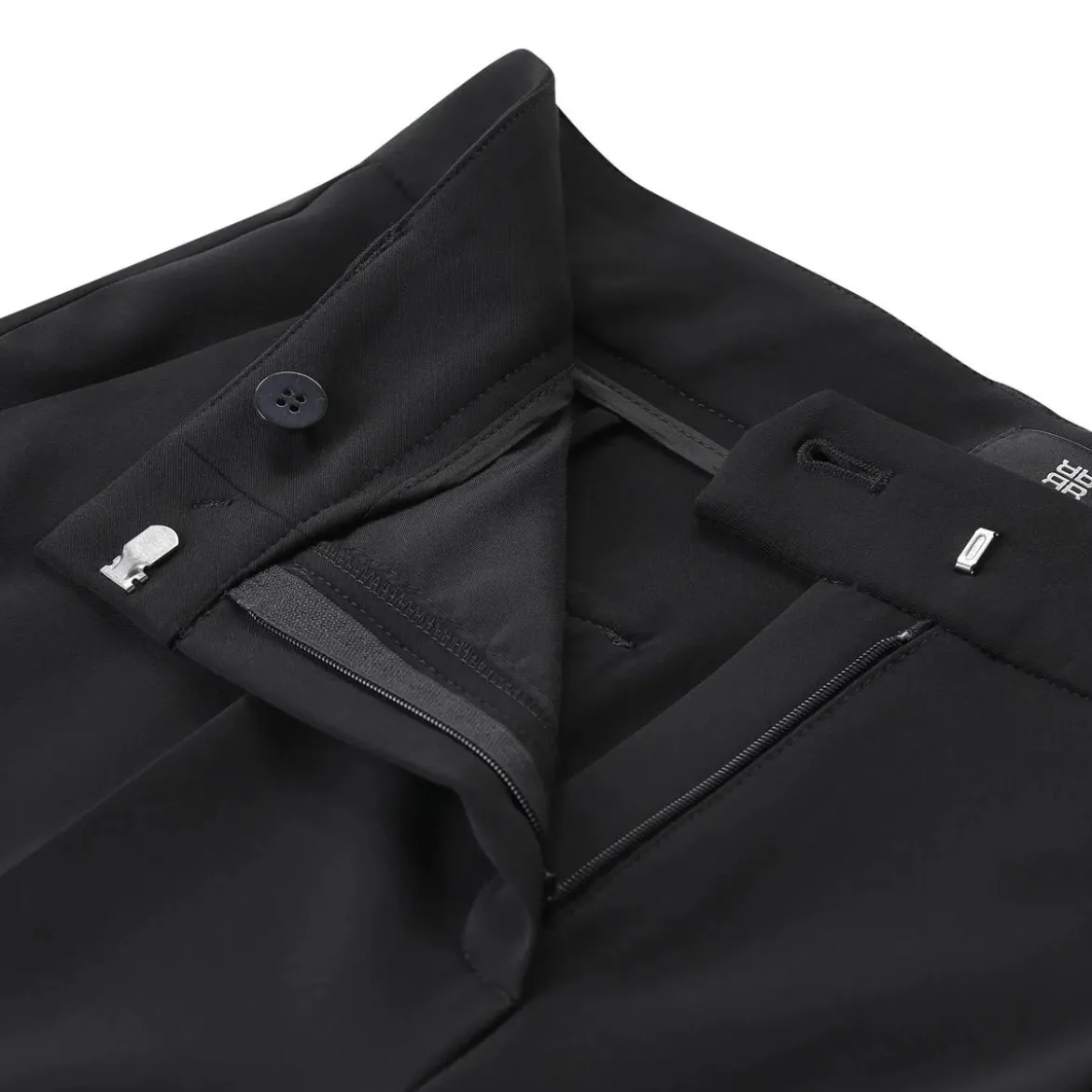 Riani Wide Fit Businesshose Schwarz Stoffhose