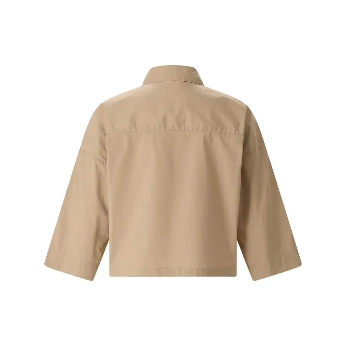 Roberto Collina Kurzarmbluse mit 3/4 Ärmel braun Bluse